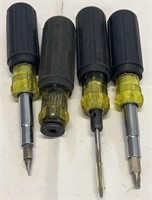 Assorted Klein tools screwdrivers