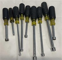 Assorted Klein Tools nut drivers