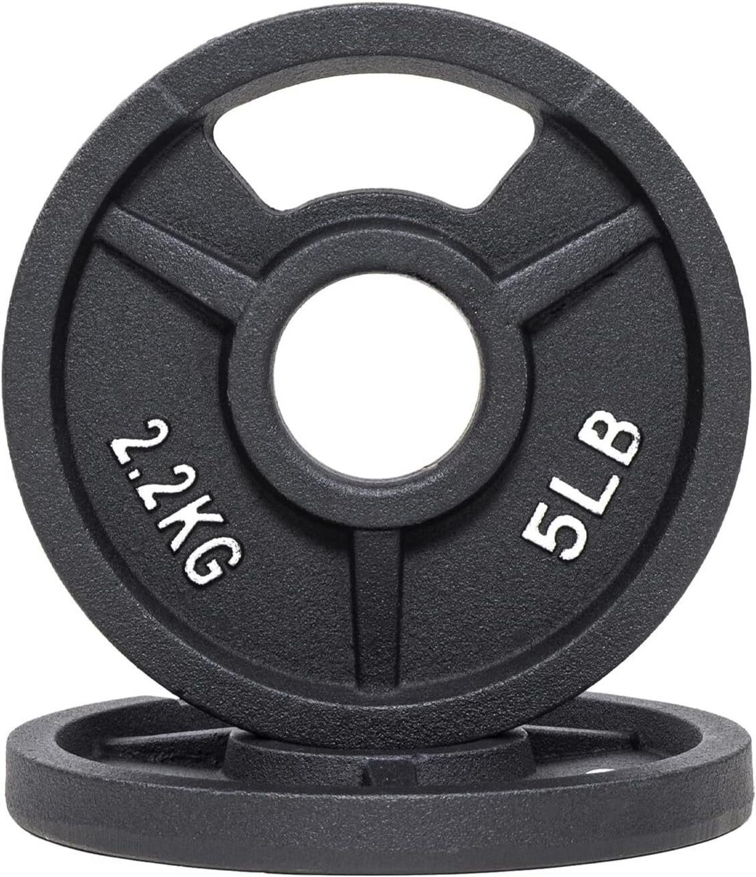 5LB Cast Iron Plate  Strength Training  2-In (two