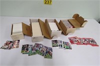 4 Boxes NFL Trading Cards 1990's