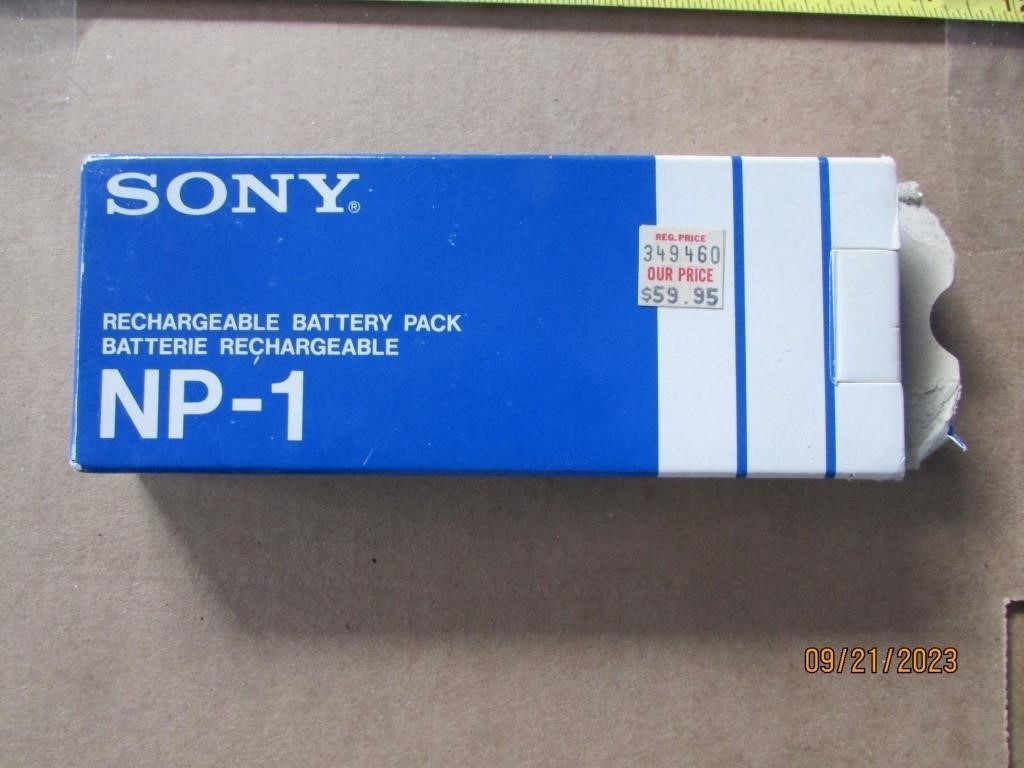 Sony NP-1 Rechargeable Battery Pack
