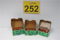 Sierra .22 Cal Bullets - 3 Partial Boxes