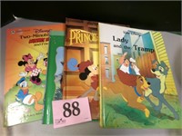 4 PIECE DISNEY BOOKS