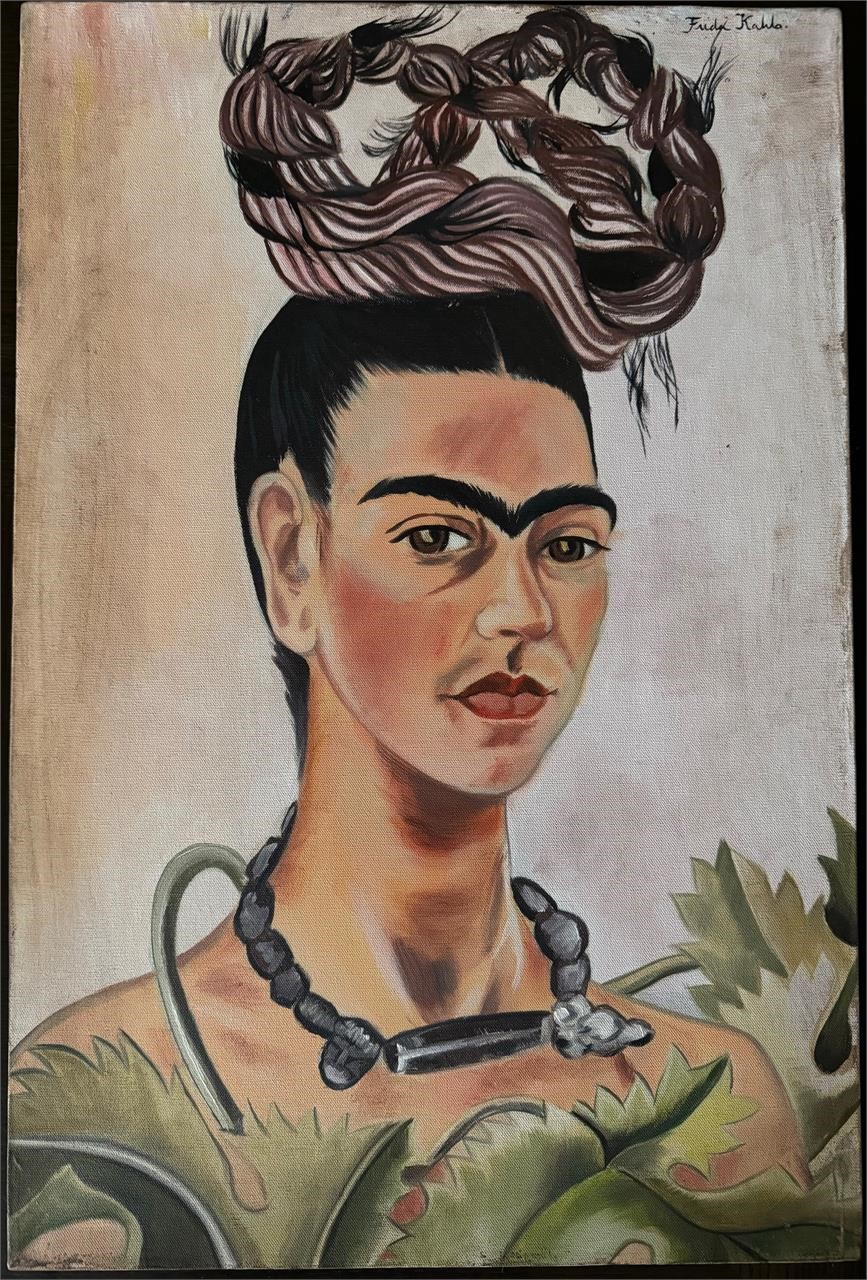 Frida Kahlo Oil Painting