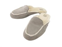 UGG Gray Fleece Lined Slip On Shoes
