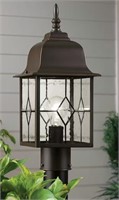 PROJECT SOURCE LITSHIRE OUTDOOR POST LIGHT $38