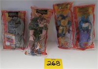 4 Disney Hunchback BK Figures - Sealed