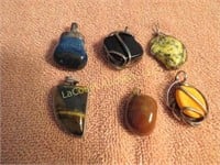 beautiful stone pendants