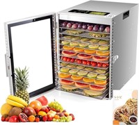 $379 - Kwasyo Food Dehydrator Machine, 12 Trays AL