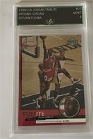 1999 UD Jordan Tribute #20 Michael Jordan Card