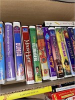 3box lot VHS tapes, Disney, Religious and more