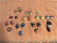 artist made earring sets pendant