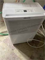 Hisense dehumidifier not tested