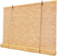 Outdoor Reed Roller Blinds 48x72in