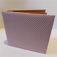 Pink Scrapbook with Embellisments Included