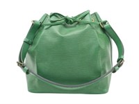 Louis Vuitton Petit Noe Borneo Green Shoulder Bag