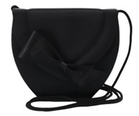 Yves Saint Laurent Black Ribbon Shoulder Bag