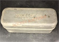 Vintage metal tin stamped model of 1916 cmp 1918