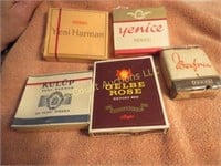 vintage cigarettes 4 boxes sealed