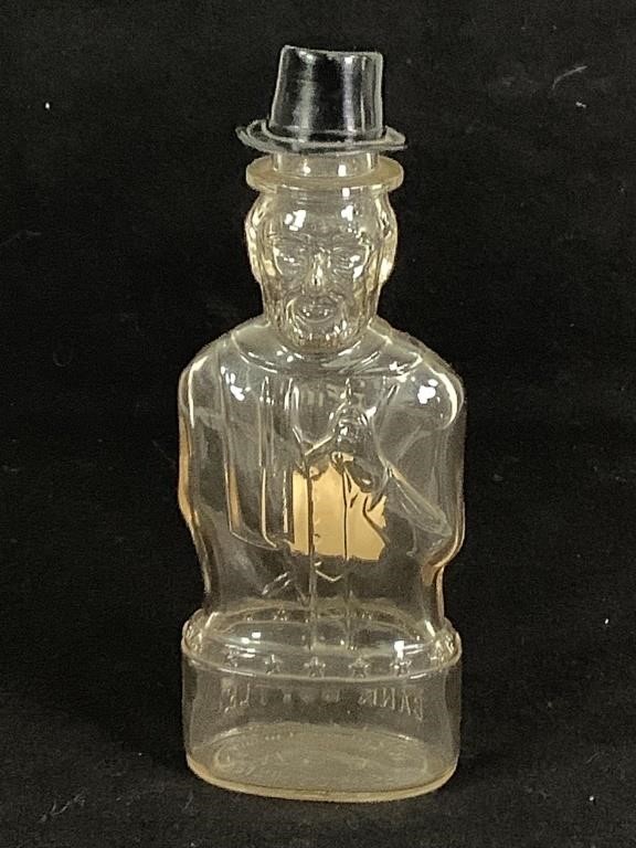 Abraham Lincoln Raspberry Syrup Bank Bottle