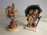 2 vintage Hummel Goebel  Figures