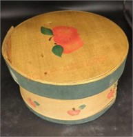 Mini decorative wooden cheese box