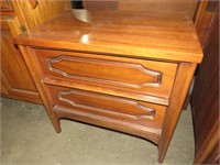 MID CENT. MOD. BY KENT COFFEY 2 DR NIGHTSTAND