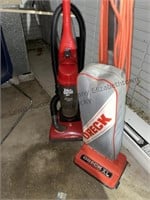 2 upright vacuum cleaners not tested