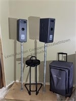 Speakers and adjustable stool nothing tested and
