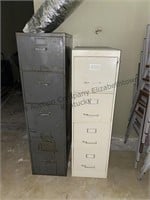 2 metal filing cabinets contents of cabinets