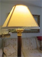 sturdy floor lamp with shade
