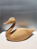 Large Wooden Swan