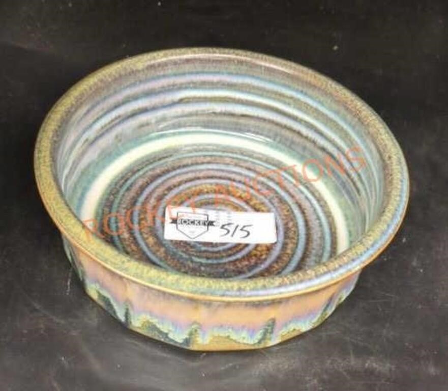 Handmade pottery bowl