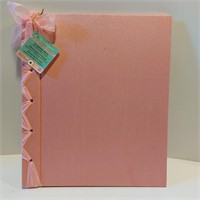 Pink Scrapbook Album