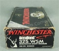 18 Rds, Winchester Supreme 325 WSM