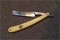 Antique Dixon Cutlery Straight Razor - Puma Scales