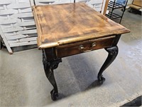 Side Table with Drawer 22 x 27 x 23" high