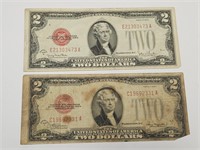 1928 $2 (2) Currency Note