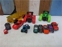 Lot of Die Cast Vehicles + More