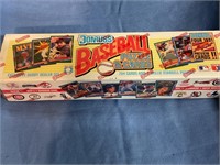 Donruss baseball trading cards, sealed box