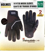Holmes Workwear Winter Gloves Size Xl