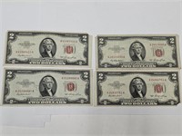 1953 $2 Red Sealed Currency (4)