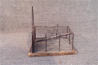 Antique Primitive Wire Mouse Trap - Works.