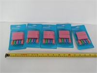 5-Office Works Eraser Combo Packs