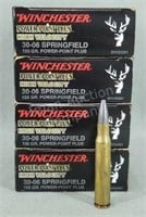 4× - Winchester Supreme 30-06, 20Rds/box