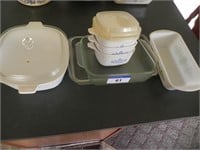 Lot of Glass Bakeware