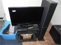 Small LG TV and Small Stand, Small Shelf, Etc.