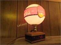 vintage coors beer light digital clock