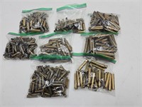 Lot of Ammo Brass See Sizes & PIctures