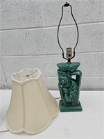 Beautiful Pottery Lamp No Finial 25" High